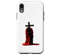 Sofferente Messia Art | Dark Christian Symbolic Design Custodia per iPhone XR