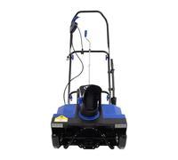Soffia neve elettrico 2400W, spazzaneve elettrico con larghezza di lavoro 56 cm, getto di neve 7,6 m e illuminazione LED, dispositivo per rimuovere la neve in manganese-acciaio per cortile e
