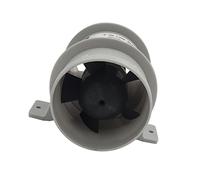 Soffiante silenzioso da 12 V, resistente all'acqua, alto flusso d'aria, diametro 7,6 cm