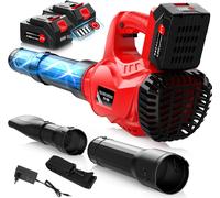Soffiatore a Batteria, 6 Velocità Soffiatore Elettrico Senza Filo Con Motore Bru