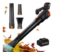 Soffiatore a batteria con turbocompressore 21 V, velocità dell'aria 187 km/h, portata d'aria 720 m³/h, batteria da 20000 mAh, adatto per la cura del giardino, soffiatore a batteria per la cura del