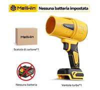 Soffiatore a batteria mini Ventilatore 21V Turbo Getto Fan foglie per Makita