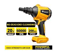 Soffiatore a Batteria PROFESSIONALE 20V MAX Brushless Gonfiatore Portatile