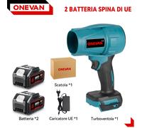 Soffiatore a batteria Turbo Blower Mini Elettrico senza spazzole Per Makita 18V