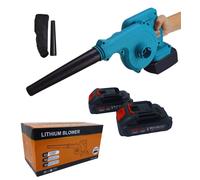 Soffiatore a Doppia Batteria Portatile Velocita Aria Regolabile con Sacca