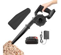 Soffiatore A Foglie Portatile,12000 RPM Alta Velocità 2 Modalità Per Polvere,Attrezzo Giardino Soffiatore Aspira Polvere - Ideale Per Pulizia Giardino Cortile Patio Esterno e Autofficina