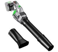 Soffiatore a foglie senza fili compatibile con batterie Makita 18 V/21 V, regolabile su 3 livelli, maniglia girevole a 180 gradi, per giardino, foglie, polvere e neve (pile non incluse)