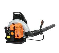 Soffiatore a gas a 2 tempi da 63 CC e spazzaneve, soffiatore per foglie con design ergonomico regolabile, soffiatore portatile senza fili per foglie, polvere, detriti, rimozione neve (ABS/metallo ad