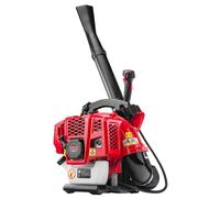 Soffiatore a gas con zaino 3,8 HP 1360 m³/h Benzina 2 tempi Neve Giardino Senza