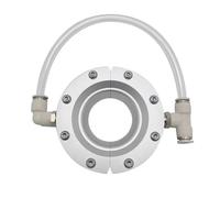 Soffiatore a lama d'aria, in lega di alluminio da 13-203 mm, design a 360 gradi, installazione divisa, 2 prese d'aria per un'efficiente asciugatura di tubi e cavi con compressore d'aria