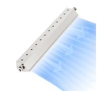 Soffiatore a lama d'aria industriale, lama d'aria in alluminio per soffiaggio polvere con interfaccia filettata da 1/4", rimozione di acqua e polvere da utilizzare con compressore(850mm)