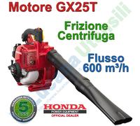 Soffiatore a Scoppio 4 Tempi HONDA a Benzina 25cc Velocità Regolabile HHB25 EW