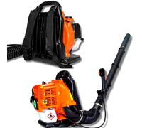 Soffiatore a Zaino 52cc a Scoppio Potente con Spallacci Imbottiti