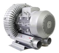Soffiatore ad alta pressione ad anello a vortice 120-1500W per aerazione delle acque reflue e acquario, lega di alluminio, monofase 220V 50Hz