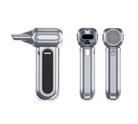 Soffiatore ad aria compressa for auto - elettrico con batteria ricaricabile da 8000 mAh e 3 marce regolabili, soffiatore senza fili for la pulizia di tastiere dispositivi elettronici