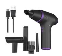 Soffiatore ad aria compressa portatile da 15000 mAh, 2 in 1, spolverino e aspirapolvere, soffiatore senza fili for la pulizia della tastiera del computer