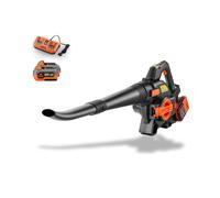 Soffiatore/Aspirafoglie a Batteria 40V 2 in 1 FX E2LBSSET Set Completo con 2