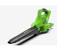 Soffiatore/Aspiratore 48V DVT Greenworks GD48BVsenza batteria e caricabatteria