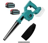 Soffiatore-Aspiratore a Batteria 48V - Potente e Portatile per Giardini, Terra