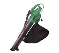 Soffiatore Aspiratore Elettrico a Spalla Aspira Foglie Sacco Tubo Trituratore
