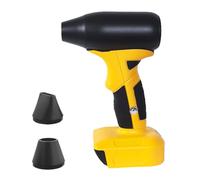 Soffiatore compatto portatile per foglie per batteria da 18-20 V con controllo a 4 velocità, piccolo ventilatore violento per asciugare e spolverare velocità regolabili