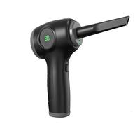Soffiatore d'aria, Aspirapolvere portatile senza fili for auto e compressore soffiante a doppio scopo for la casa con display LED USB