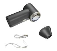 Soffiatore d'aria compatto senza fili portatile da 88 mm, ad alta velocità del vento, 20 m/s, portatile per una facile rimozione della neve e gonfiaggio ha bisogno di ventilatore senza fili