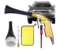 Soffiatore d'aria per auto - Strumento di pulizia ergonomico ad alta pressione universale | Compressore d'aria per interni, per attrezzature domestiche, macchine, polveri, pelle e macchie di olio