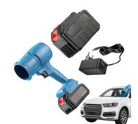 Soffiatore d'aria portatile - Ventilatore a soffiatore ricaricabile batteria 6000 mAh,Ventilatore pulitore senza fili 19000 giri/min per interni auto all'aperto giardino prato campeggio