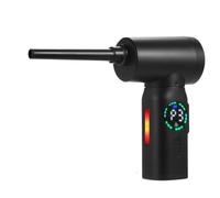 Soffiatore d'aria, Soffiatore d'aria senza fili da 100 W, spolveratore ad aria compressa con luce di emergenza, strumento pulizia gonfiatore elettrico, soffiatore for polvere