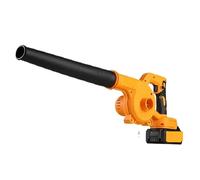 Soffiatore d'aria, Soffiatore potente a doppio scopo ricaricabile senza spazzole con aspirapolvere domestico regolabile a 6 velocità for foglie autunnali