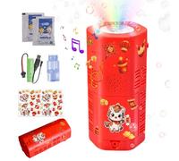 Soffiatore di Bolle - con e Gioco Automatico | Macchina per Bolle Ricaricabile - Per Compleanno Natale Festa Di Primavera Pasqua Attività Di Festa Gioco All'Aperto