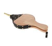 Soffiatore di fuoco - Soffietto per in legno | Soffiatore d'aria per stufa e, per campeggio all'aperto, focolare, antipasto, ugello in ghisa, vintage, legno massello, metallo, pelle
