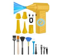 Soffiatore Elettrico 41m/s 5 Ugelli Intercambiabili 10 Spazzole di Pulizia Tecnologia Motore Brushless Per L'Essiccazione Strumento Officina Ventilatore D'aria Per L'asciugatura Animali Domestici