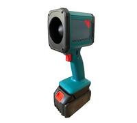 Soffiatore Elettrico a Batteria 198V - Ventola Turbo Senza Spazzole, 11000 Giri/min - Soffiafoglie Potente per Neve, Foglie, Polvere - Ricaricabile, Portatile, da Giardino e Officina MD-71701