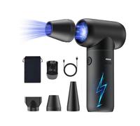 Soffiatore elettrico in metallo 33000RPM Piccolo ventilatore portatile Cleaner Dryer con 3 velocità regolabili per e rimozione neve