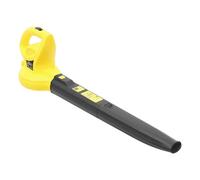 Soffiatore elettrico per foglie, piccolo soffiatore a mano, leggero, per cortili, strade, parchi, scuole, giallo, nero, 80 x 25 cm