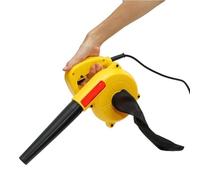 Soffiatore Elettrico,Soffiatore 900W elettrica potente ventilatore di aria aspirapolvere portatile del computer di casa Depolveratore Foglia collettore elettrico Turbo Fan