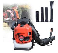 Soffiatore Foglie E Neve A Zaino Benzina 4 Tempi, Motore 1000cc, Serbatoio 2.0L, Silenzioso E Potente, Ideale Per Pulizia Giardino, Cortile, Strade E Uso Professionale(Red)