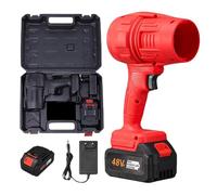 Soffiatore Foglie Senza Fili Elettrico - Soffiatore Manuale Multifunzione - Soffiatore A Foglie Portatile Con Velocità Regolabile Batteria E Caricabatterie Per Giardino Patio Casa Auto