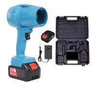 Soffiatore Foglie Senza Fili Elettrico - Spolveratore Aria Grande Potenza | Portatile Manuale Soffiatore d'Aria con Batteria e Caricabatteria per Campeggio Giardino Casa Auto Cortile