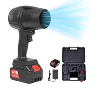 Soffiatore Foglie Senza Fili Elettrico | Spolveratore Aria Grande Potenza - Soffiatore Portatile Maneggevole con Batteria e Caricabatterie per Giardino Auto Terrazzo