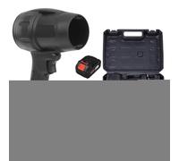 Soffiatore Foglie Senza Fili Elettrico, Spolveratore Aria Grande Potenza, Soffiatore Portatile Maneggevole con Batteria e Caricabatterie per Giardino Auto Terrazzo