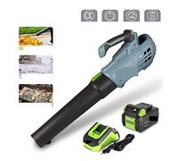 Soffiatore for foglie a batteria 20V Aeratore a velocità variabile senza fili for foglie, polvere, pulitore for utensili elettrici da giardino che soffia neve