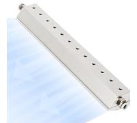 Soffiatore industriale a lama d'aria in alluminio per la rimozione di polvere e acqua con interfaccia filettata da 1/4", compatibile con compressore d'aria