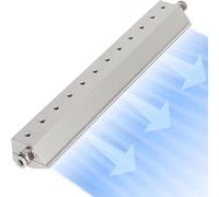 Soffiatore industriale a lama d'aria in lega di alluminio con interfaccia filettata da 1/4", lunghezza 150-600 mm, ideale per un eccellente effetto a barriera d'aria con compressore