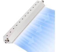 Soffiatore industriale a lama d'aria - Lama d'aria in alluminio per la rimozione di polvere e acqua, isolamento della tenda del vento nella linea di produzione, compatibile con compressore d'aria