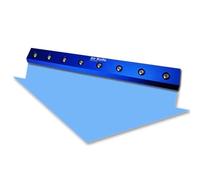 Soffiatore industriale a lama d'aria, Soffiatore a lama d'aria for compressore Interfaccia in alluminio da 1/4 di pollice 100-600 mm(100mm)