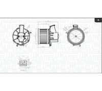 SOFFIATORE INTERNO FIAT PANDA (169_) 1.1 VENTOLA FAN ABITACOLO HEATER