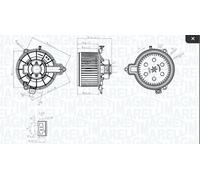SOFFIATORE INTERNO PER LANCIA YPSILON (312_) 1. VENTOLA FAN ABITACOLO HEATER